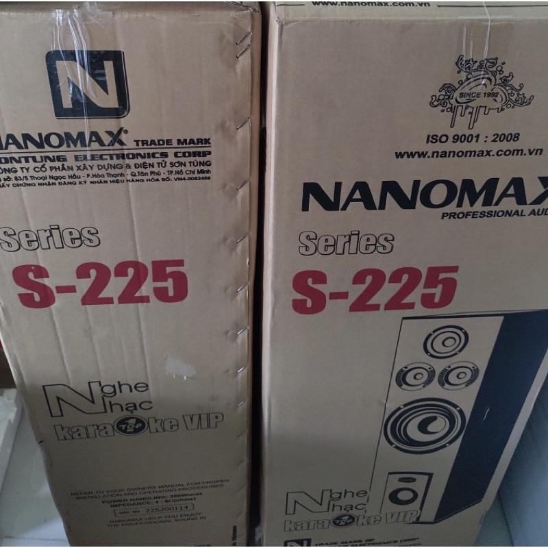 LOA KARAOKE ĐỨNG NANOMAX S 225 - Hàng Chính Hãng