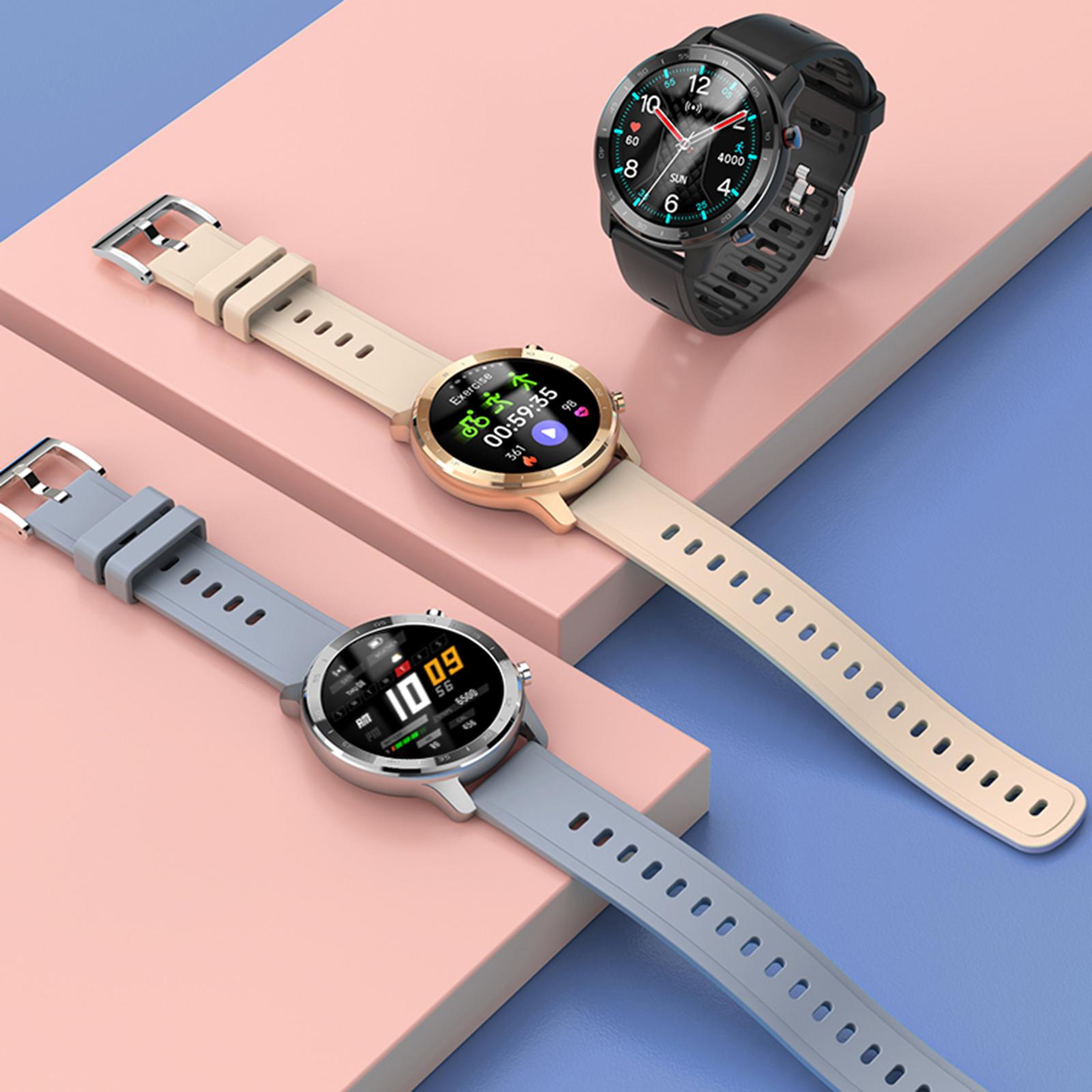 Sports Round Smart Watch 1.28'' IP67 Waterproof Fitness Tracker