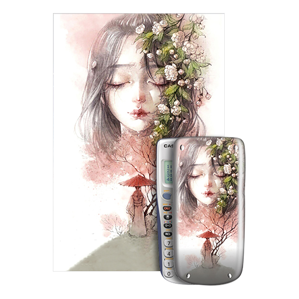 Decal Trang Trí Máy Tính Casio/Vinacal Nhân Vật Anime TAM-003