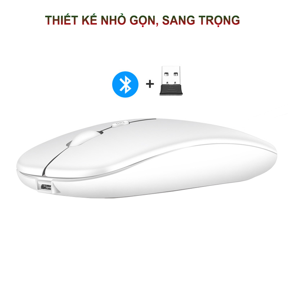 Chuột không dây Bluetooth HXSJ M90 - Hàng chính hãng