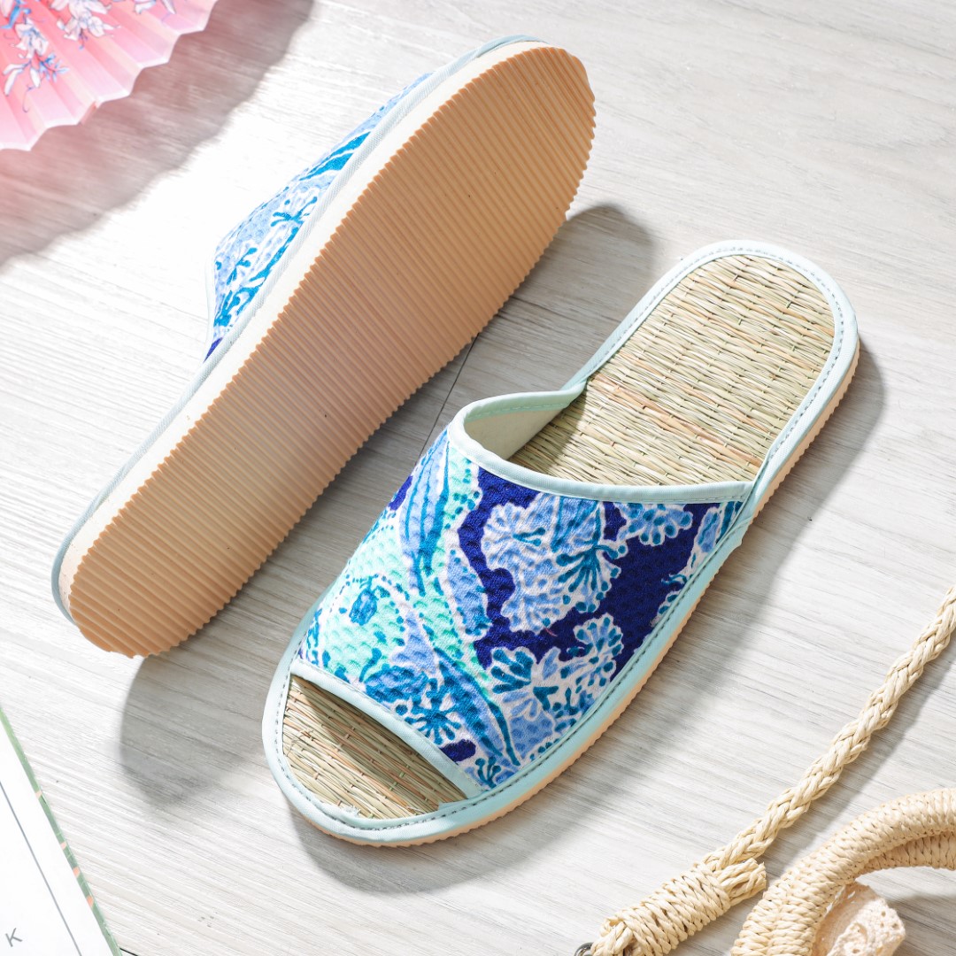 Dép Chiếu Cỏ Lác Tự Nhiên 100% Easy Life Slippers