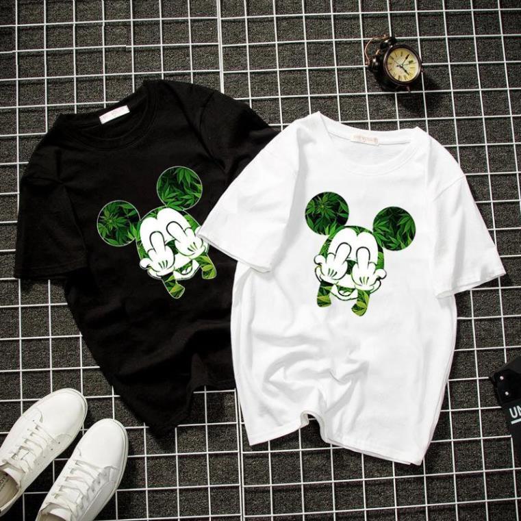 Áo thun Nam Nữ Không cổ MICKEY CIMT-0025 mẫu mới cực đẹp, có size bé cho trẻ em / áo thun Anime Manga Unisex Nam Nữ, áo phông thiết kế cổ tròn basic cộc tay thoáng mát