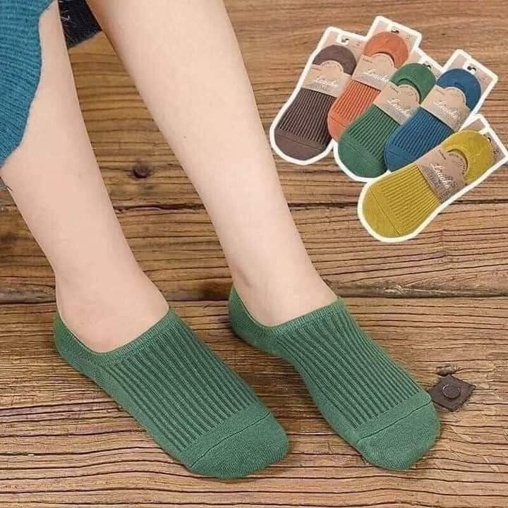 COMBO 5 ĐÔI TẤT HÀI NỮ GÂN TĂM ĐẸP