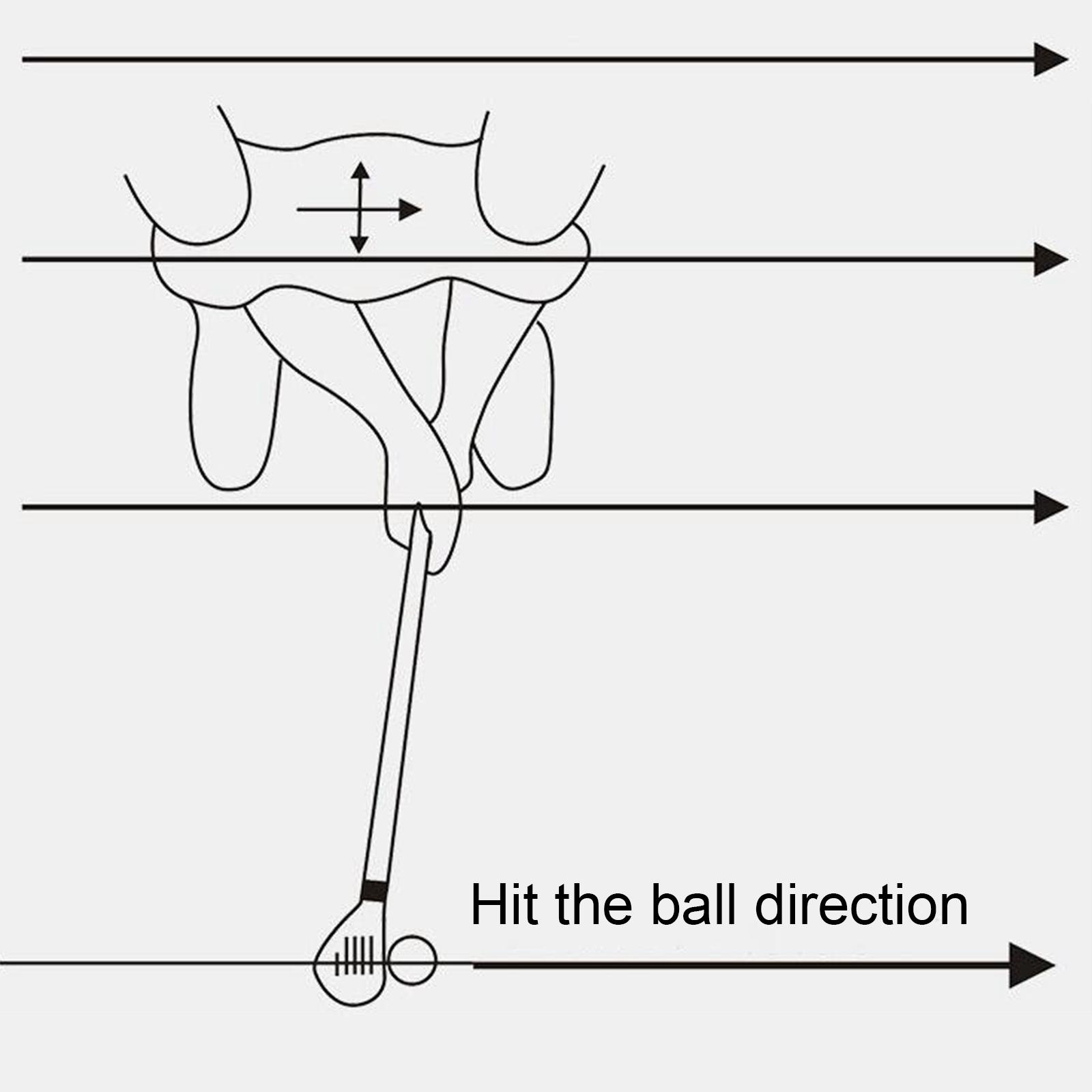 Golf Swing Training Aids Inflation Arm Band Motion Posture Correction Belt Swing Correcting Practice Tool