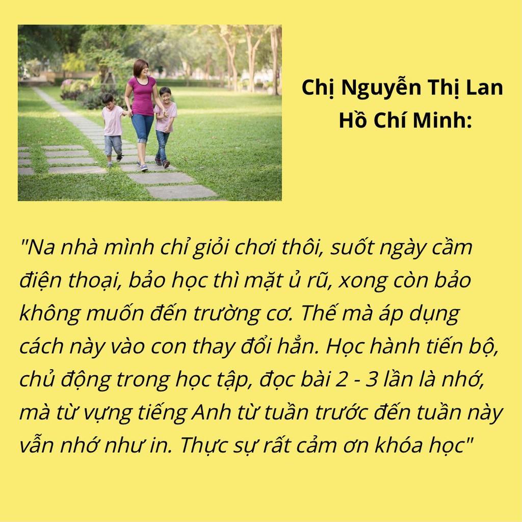 Trọn bộ 4 khóa học "PHƯƠNG PHÁP GIÚP CON HỌC GIỎI THẦN TỐC" [UNICA.VN