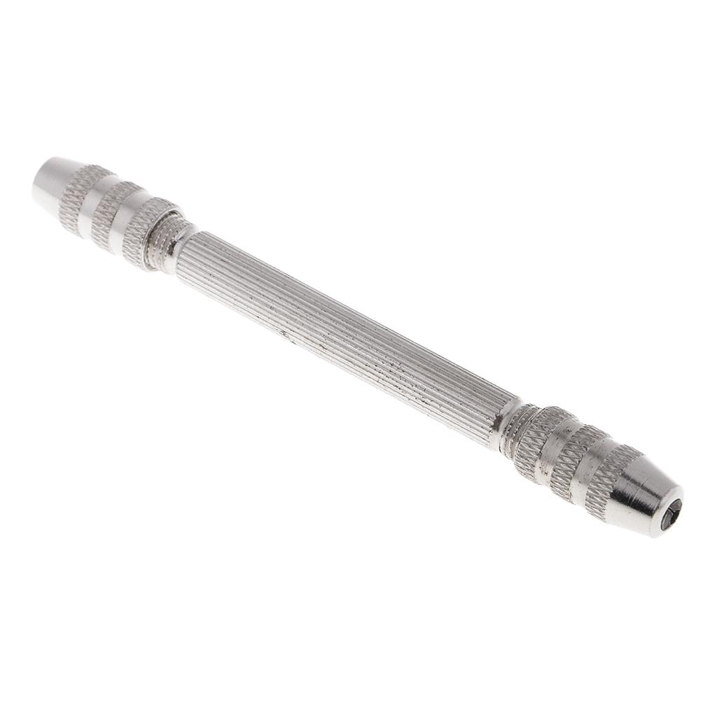 Precision Pin Vise Chuck Hand Drill with Drill Bits Rotary Tools for Hobby