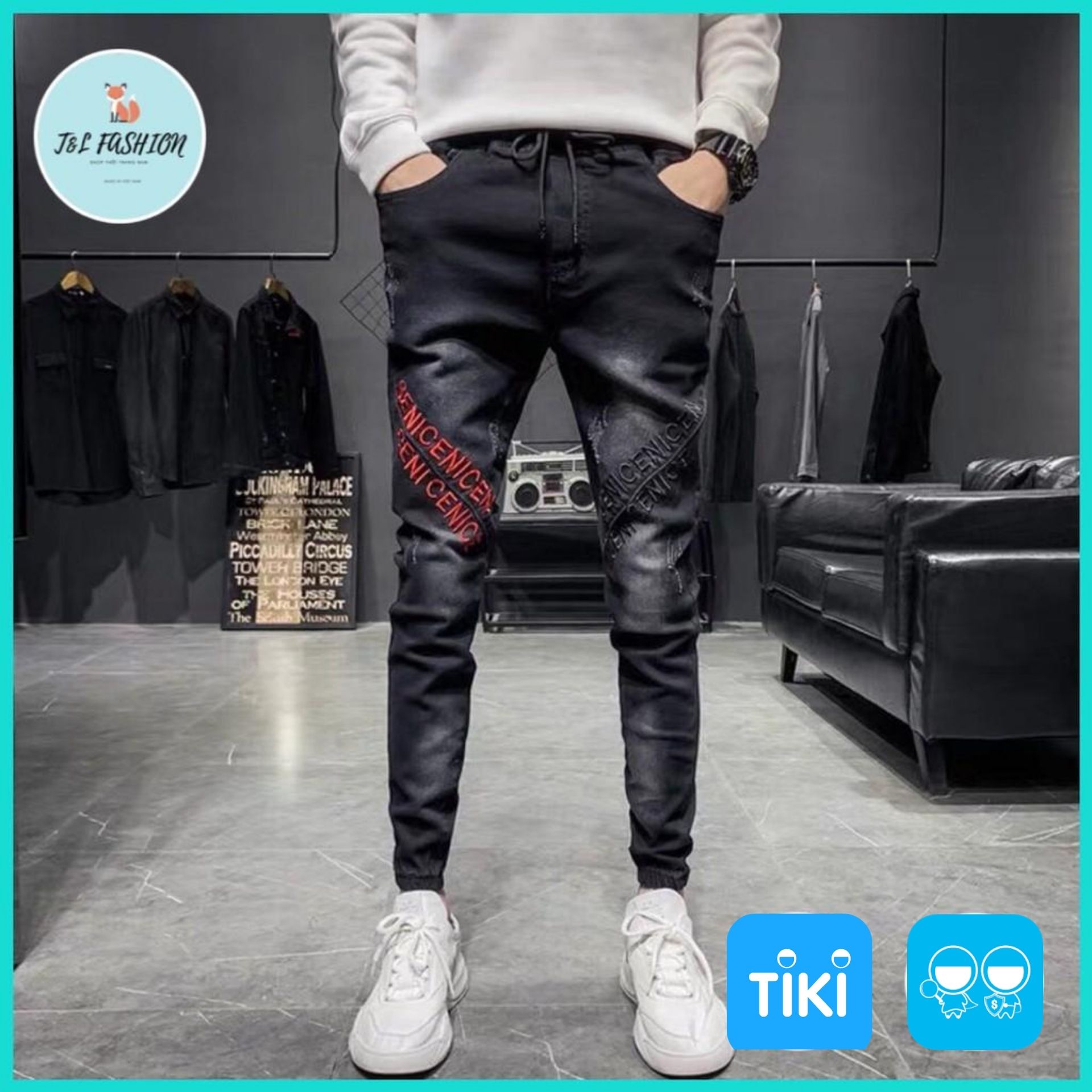 Quần Jean Nam, Chất Bò Cao Cấp Hàn Quốc Phong Cách Thời Trang msa33