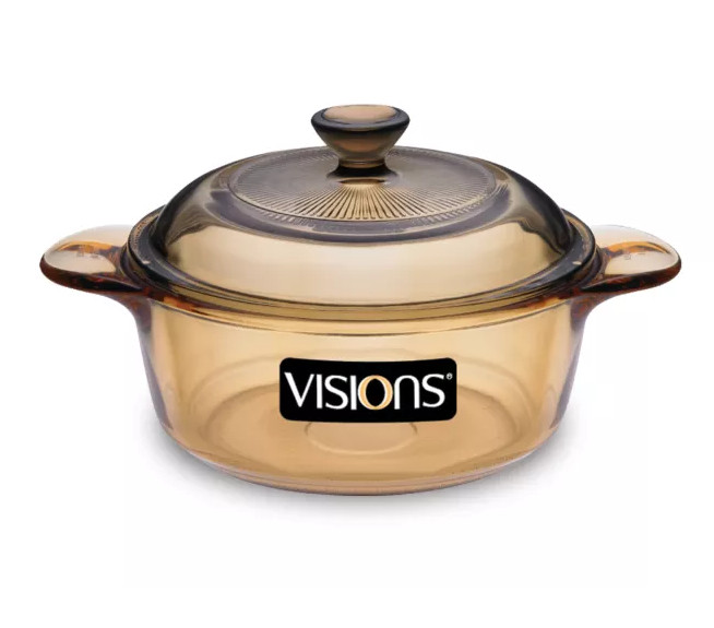 Nồi thủy tinh 0.8 lít Visions VS-08/CL1 - Hàng chính hãng