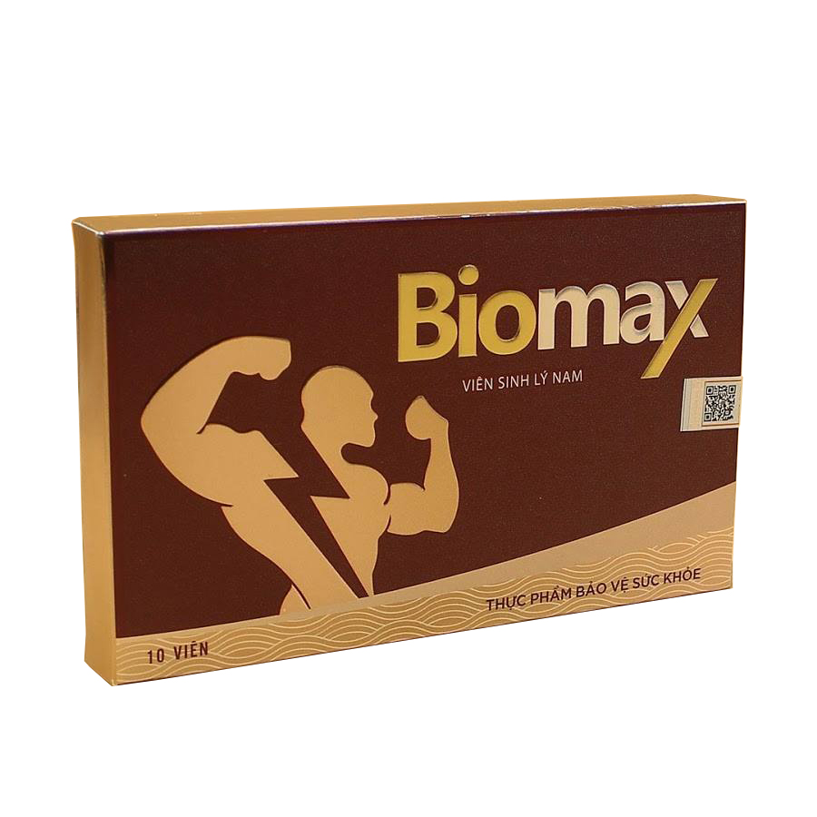 Bộ 2 hộp TPCN Viên sinh lý nam BIOMAX