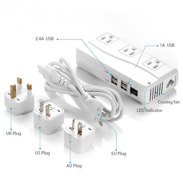 Bộ chuyển điện 220v-110v/60HZ