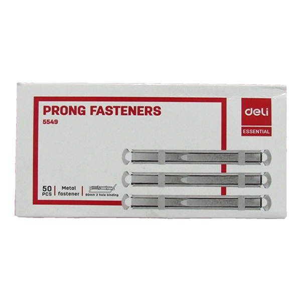 Nẹp Tài Liệu Sắt 80mm - Deli 5549