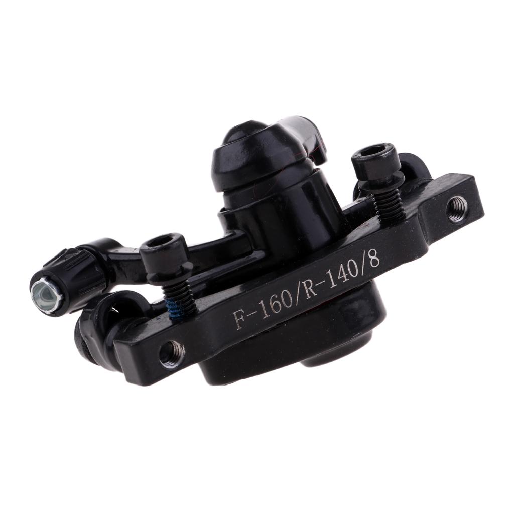 Durable Black Aluminum Alloy Bike Front Disc Brake Caliper For MTB