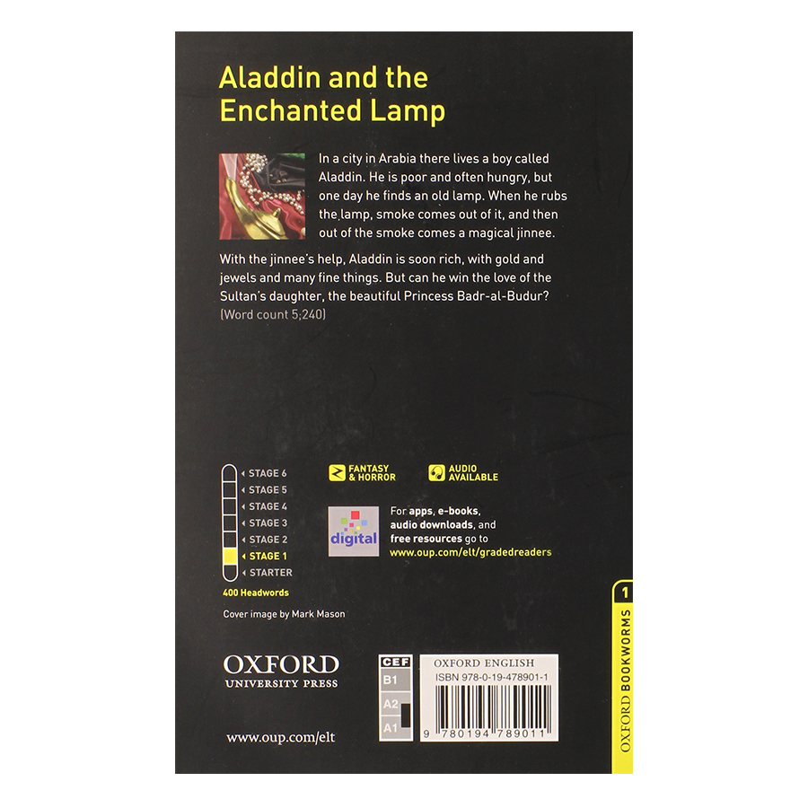 Oxford Bookworms Library (3 Ed.) 1: Aladdin and the Enchanted Lamp