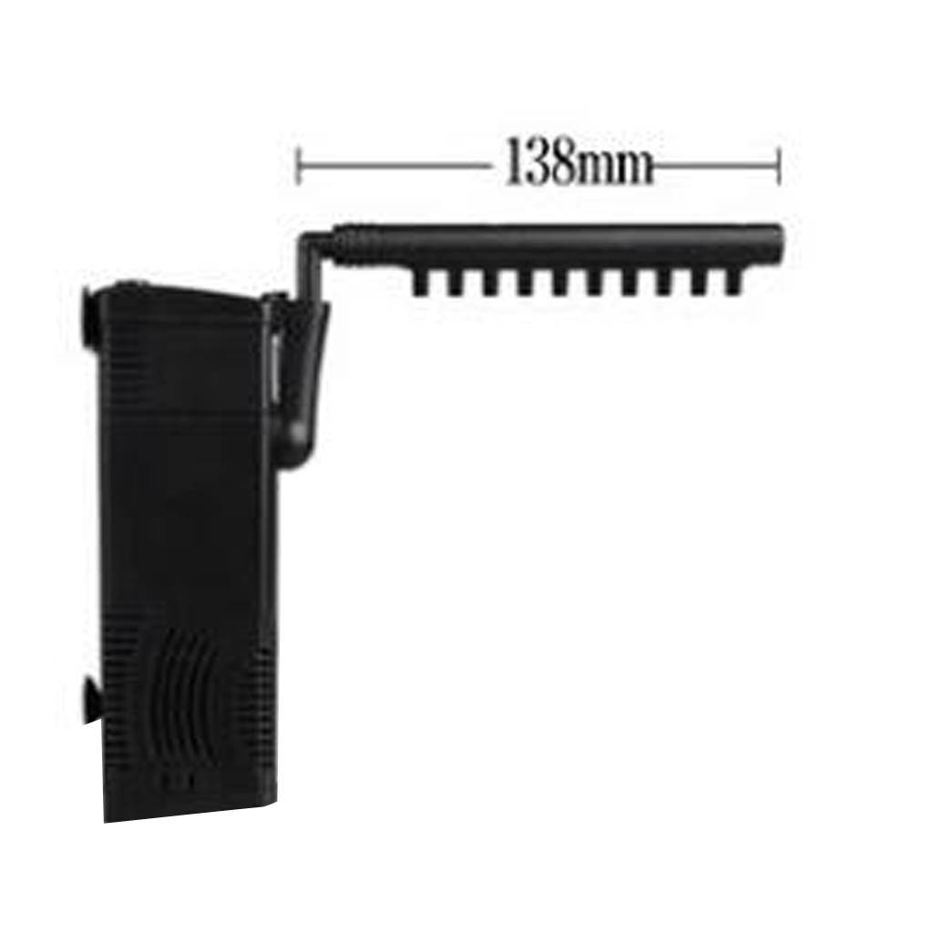 Internal Fish Tank Aquarium Filter Submersible With Spray Bar Included