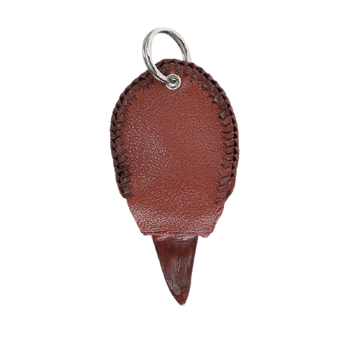 Móc khóa Huy Hoàng chân đà điểu màu đen, nâu đỏ, vàng bò, nâu đất HT8425-26-27-28