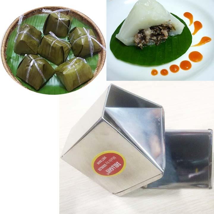 Bộ 2 Dụng cụ làm bánh giò Inox