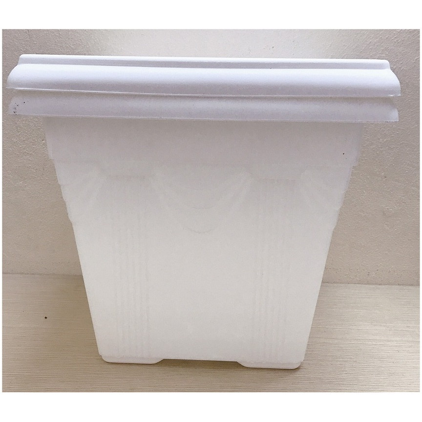 2 Chậu Nhựa Trồng Hoa, Cây Cảnh V30x30x26