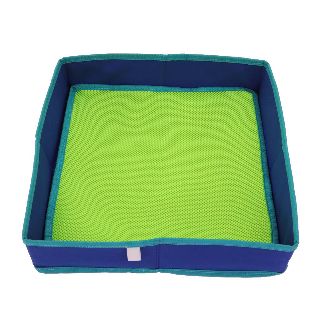 Folding Litter Box Cat Outdoor Collapsible Litter Box Cat Litter Pan S