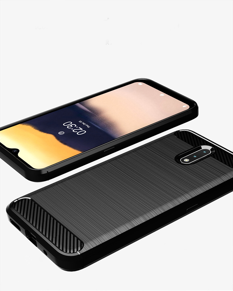 Ốp Lưng Chống Sốc Vân Cabon Dành Cho Điện Thoại Nokia 2.3