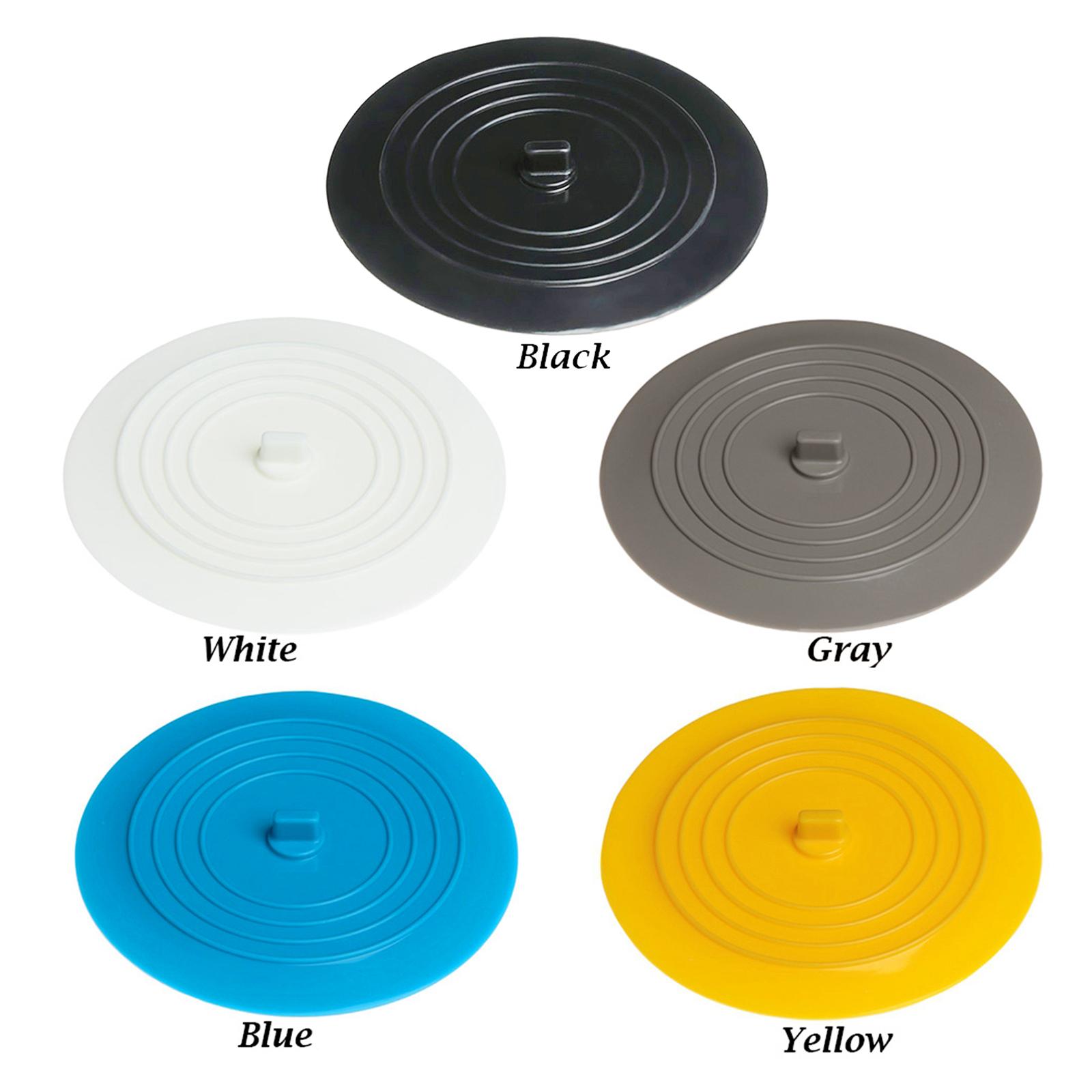 Silicone Tub Stopper Bathtub Drain Stopper Sealing Sink Stopper White