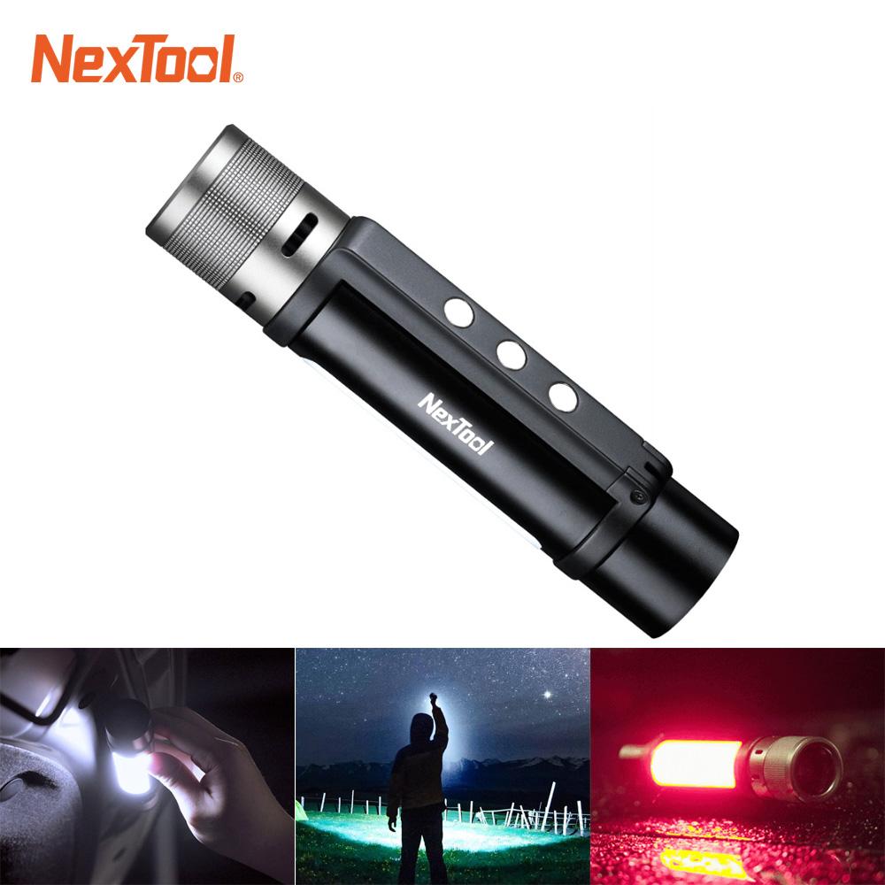 Youpin Nextool Flashlight 6 in 1 Outdoor Flashlight 1000 Lumens Sound Light Alarm Power Bank Camp Light With Type-C