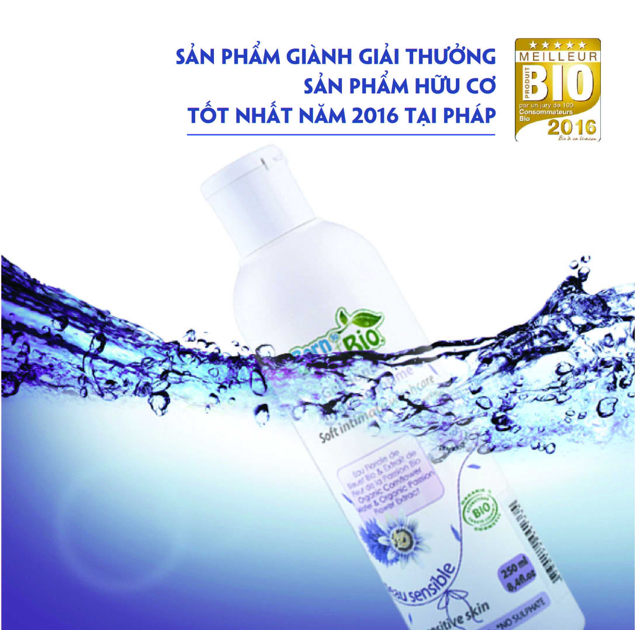 Dung dịch vệ sinh phụ nữ Born to Bio (250ml)