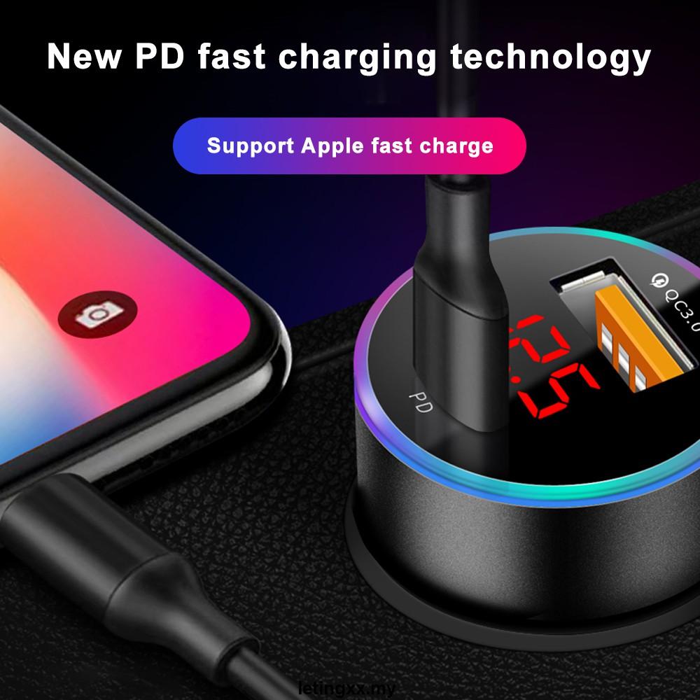 Củ Sạc Nhanh Usb 3.0 6A 36W Qc3.0 Cho Iphone 12 Huawei Xiaomi Type C