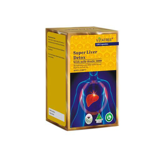 Vitatree Super Liver Detox With milk thistle 38000