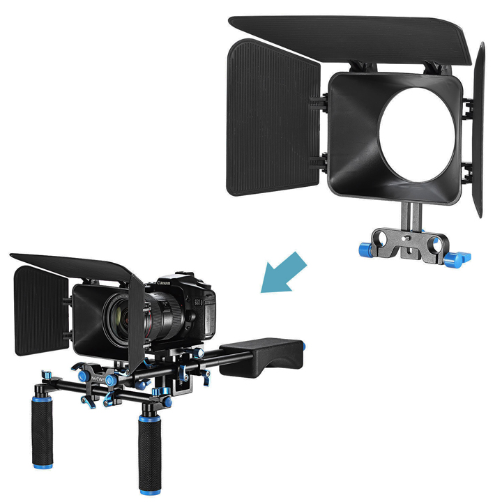 Matte box che nắng gắn Rig video size lớn 82mm_loại tốt