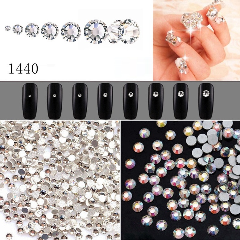 Đá Nail Úc 1440 Viên Nhiều Kích Cỡ, Đá Sáng Với Nhiều Màu Sắc Lựa Chọn, Đá Trang Trí Gắn Móng, Đá Hình Đa Diện, Đính Được Chắc Chắn Lên Móng, Có Thể Lau Tạo Độ Bóng Nổi Bật, Có Thể Phối Nhiều Phong Cách Phù Hợp Trang Phục, Sự Kiện, Tạo Bộ Nail Ấn Tượng Và Độc Đáo