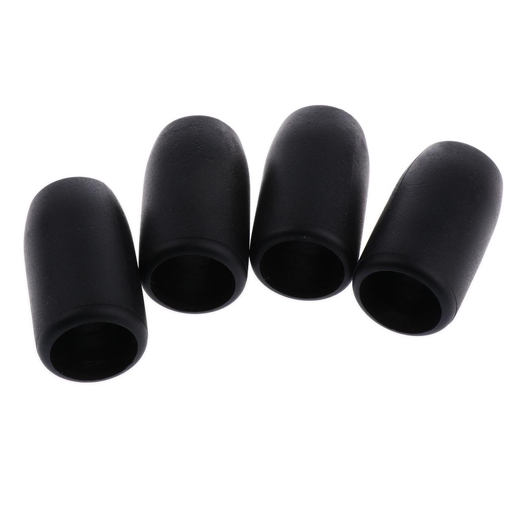4pcs Plastic Walking Pole Tip Protectors Trekking Hiking Accessories 14mm A