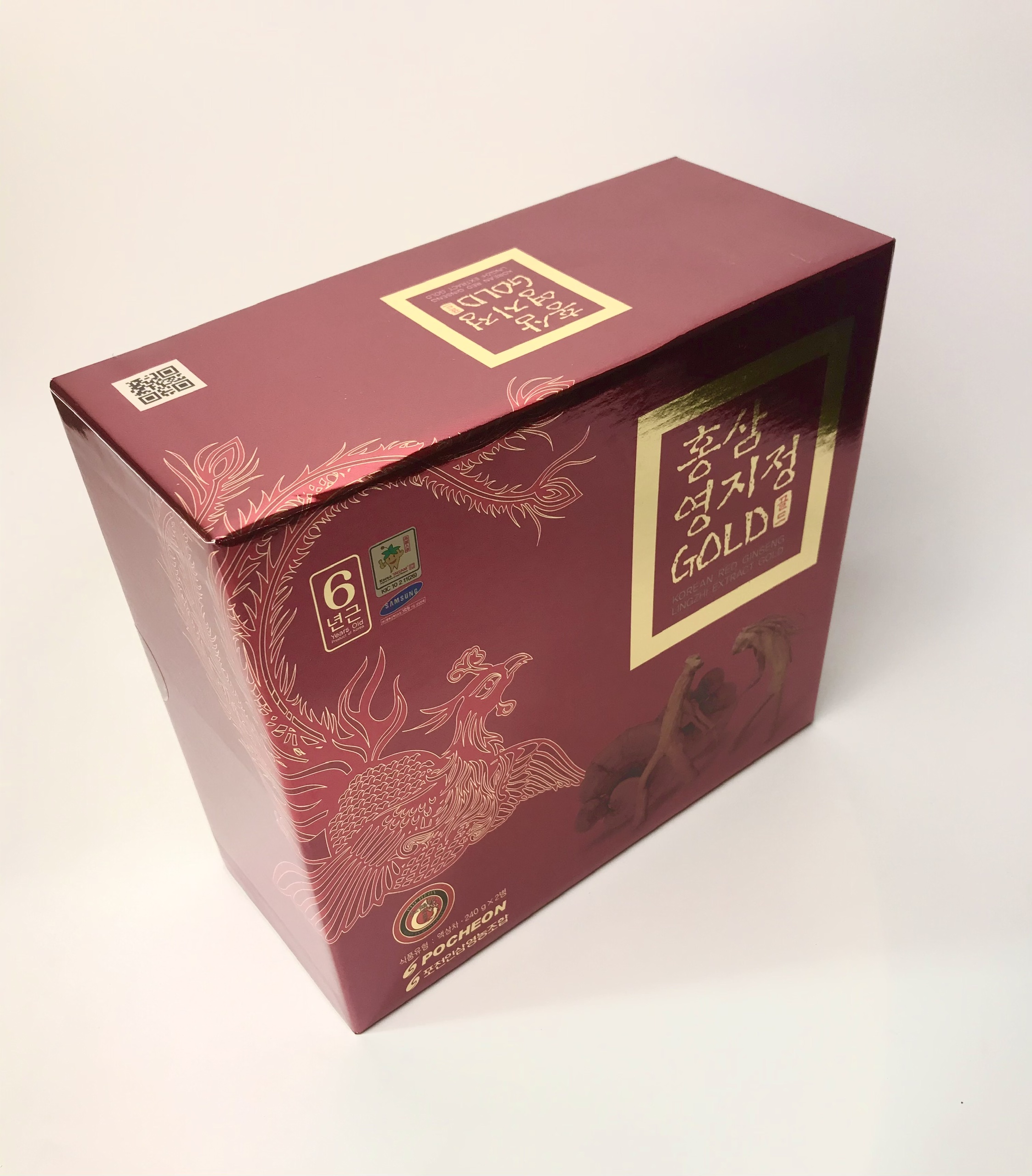 Cao Hồng Sâm Linh Chi Pocheon Hàn Quốc (480g)