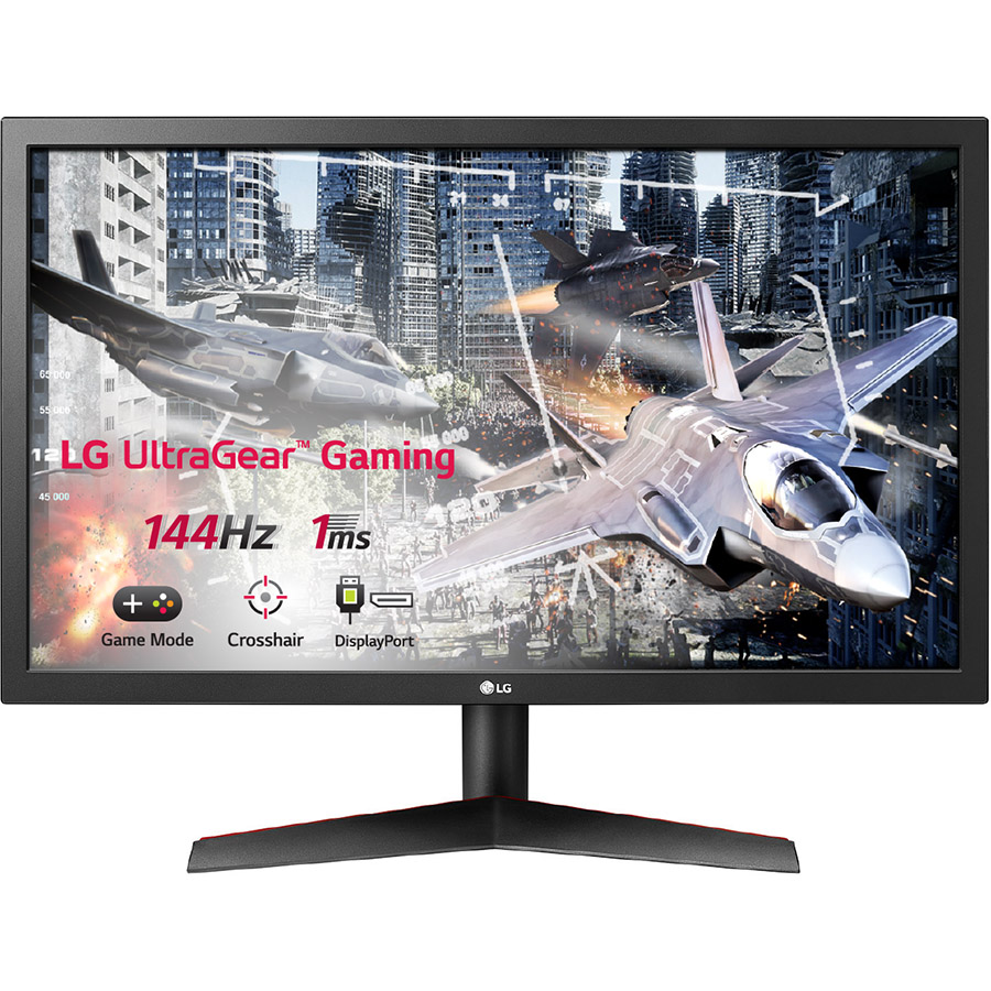 Màn Hình Gaming LG UltraGear 24GL600F-B 24 inch Full HD (1920 x 1080) 1ms 144Hz Radeon FreeSync TN - Hàng Chính Hãng