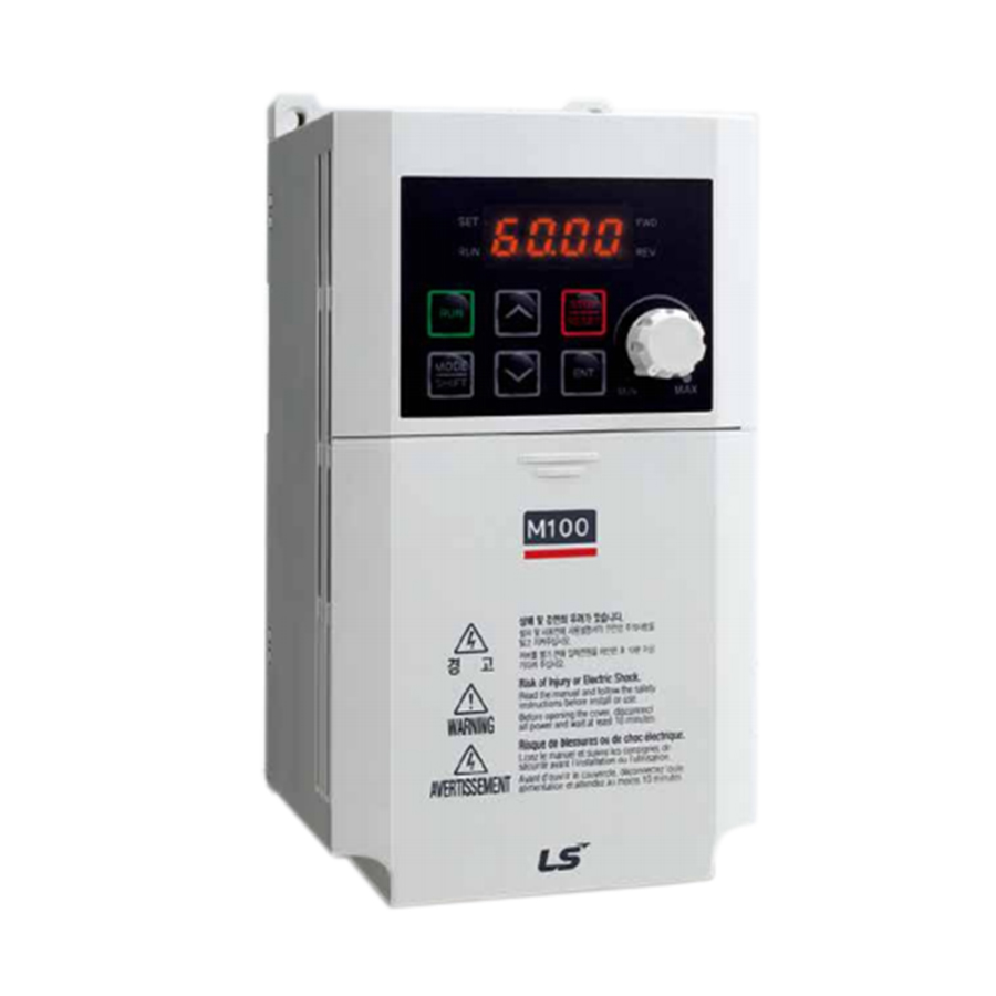 Biến tần LS Hàn Quốc LSLV-M100 vào 1 pha ra 3 pha 220V từ 0.4kW đến 2.2kW