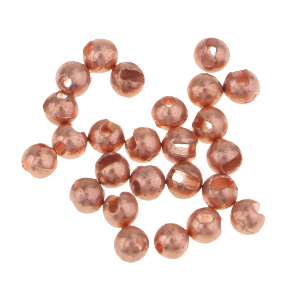 Slotted Beads Fly Tying Beads 5 Sizes Fishing Accessories 2.0mm