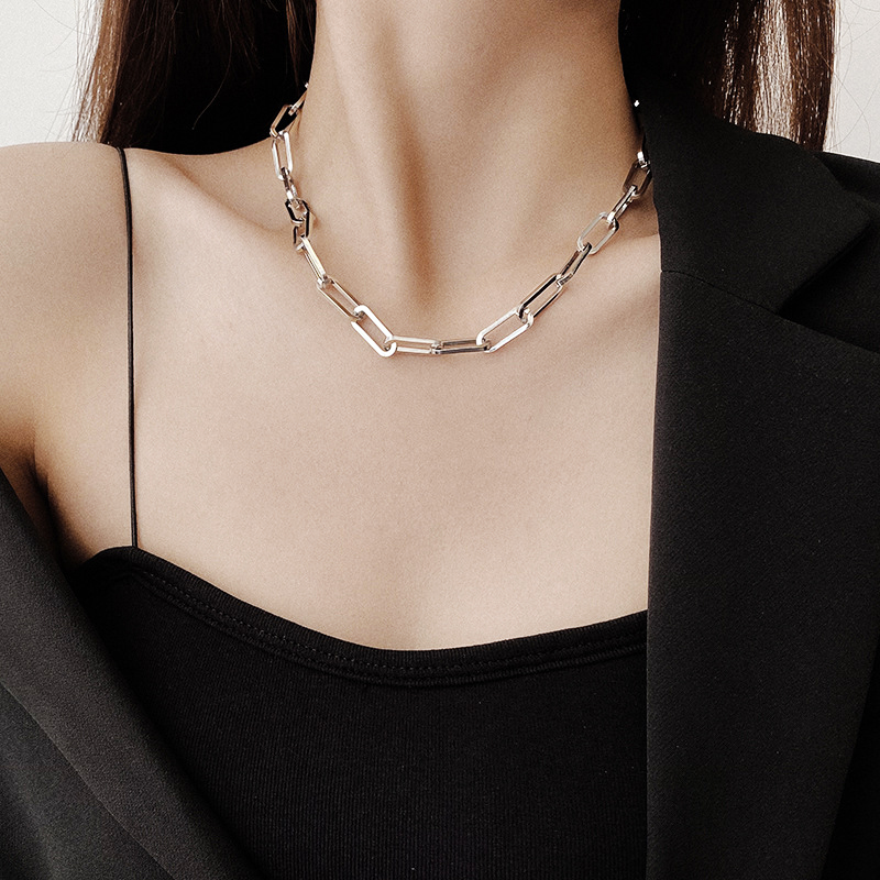 Dây chuyền vòng cổ titan cá tính