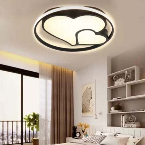 Đèn mâm áp trần hình trái tim