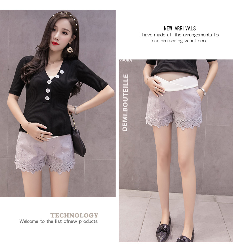 QUẦN SÓC PHỐI REN NỮ TÍNH QBN1114