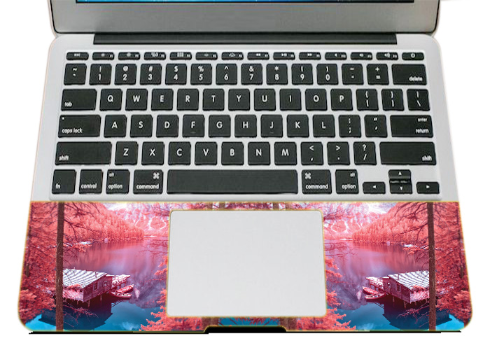 Miếng Dán Trang Trí Mặt Ngoài + Lót Tay Laptop Thiên Nhiên LTTN - 171