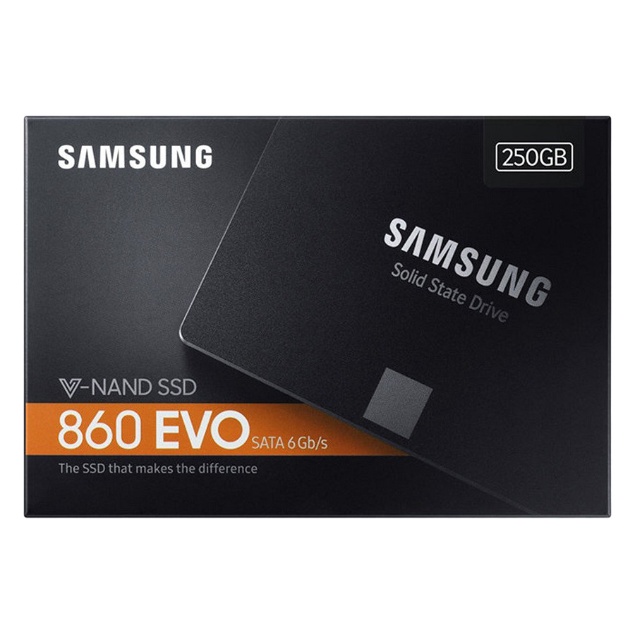 Ổ Cứng SSD Samsung 860 Evo 250GB Sata III 2.5 inch - Hàng Nhập Khẩu (Box Tiếng Anh)