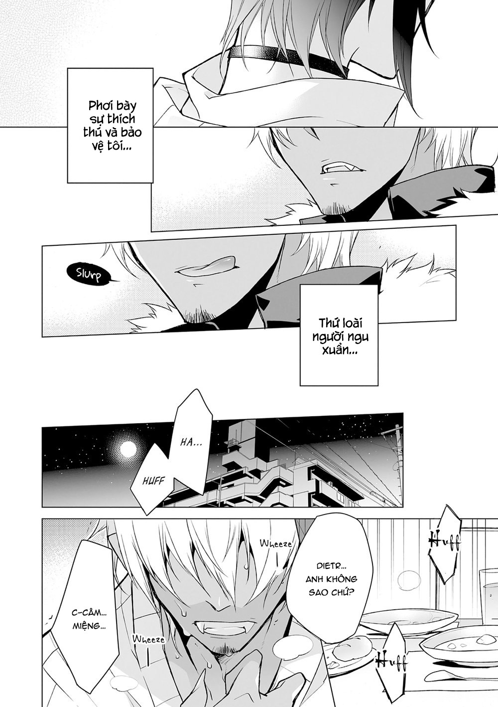 anh chàng người sói và tiểu thuyết gia lập dị chapter 1.2 2