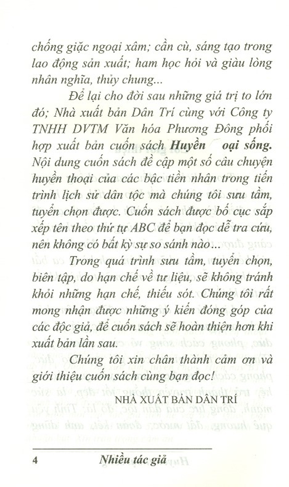 Huyền Thoại Sống