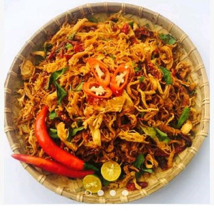 500G KHÔ GÀ XÉ LÁ CHANH VIETTINMART