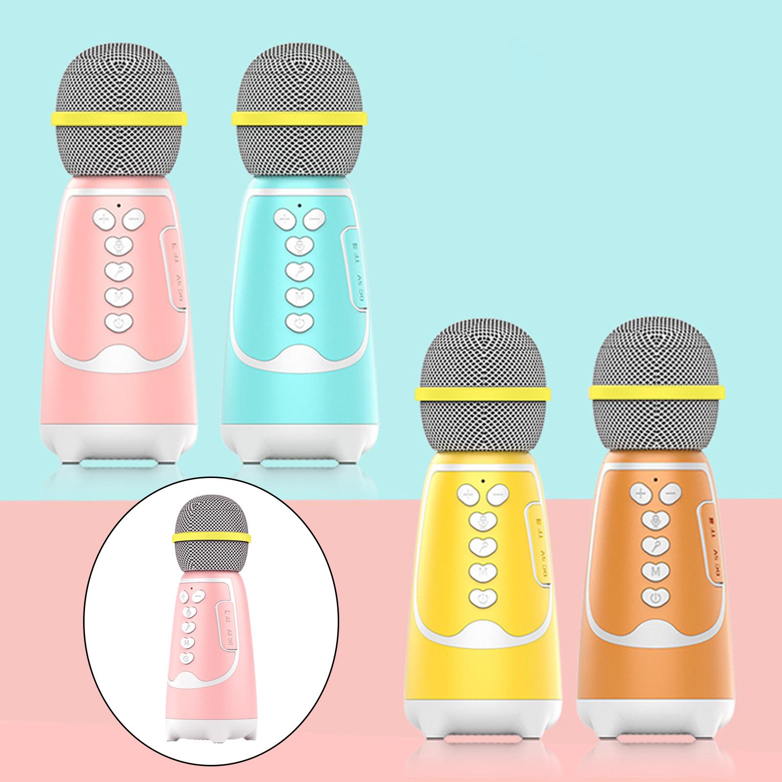 Wireless Bluetooth , Portable Handheld Karaoke Mic Speaker Machine Home Party Birthday for All Smartphones PC