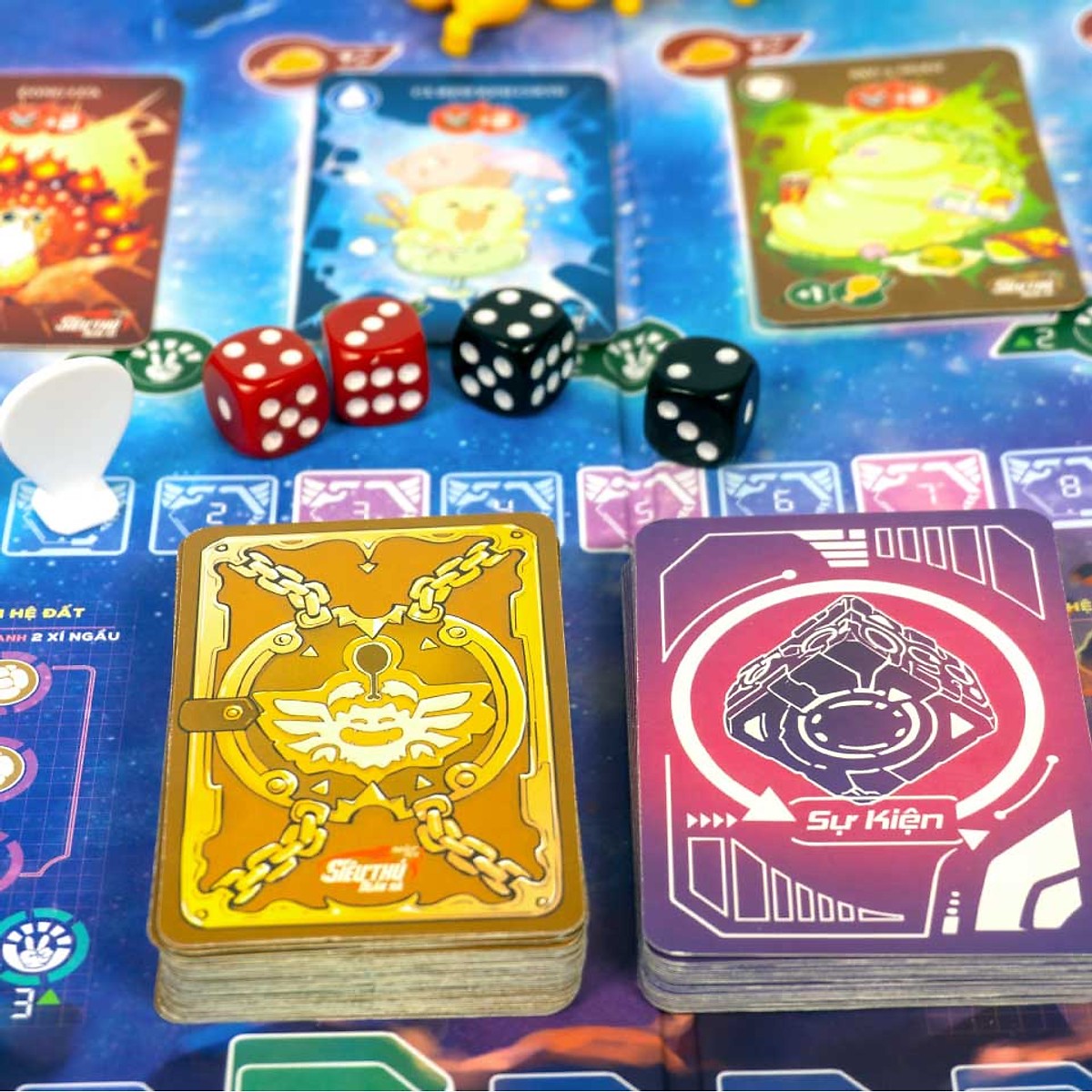 Combo Board Game Lớp Học Mật Ngữ Siêu Hot - Siêu Thú Ngân Hà và Cuộc Đua Sao Chổi