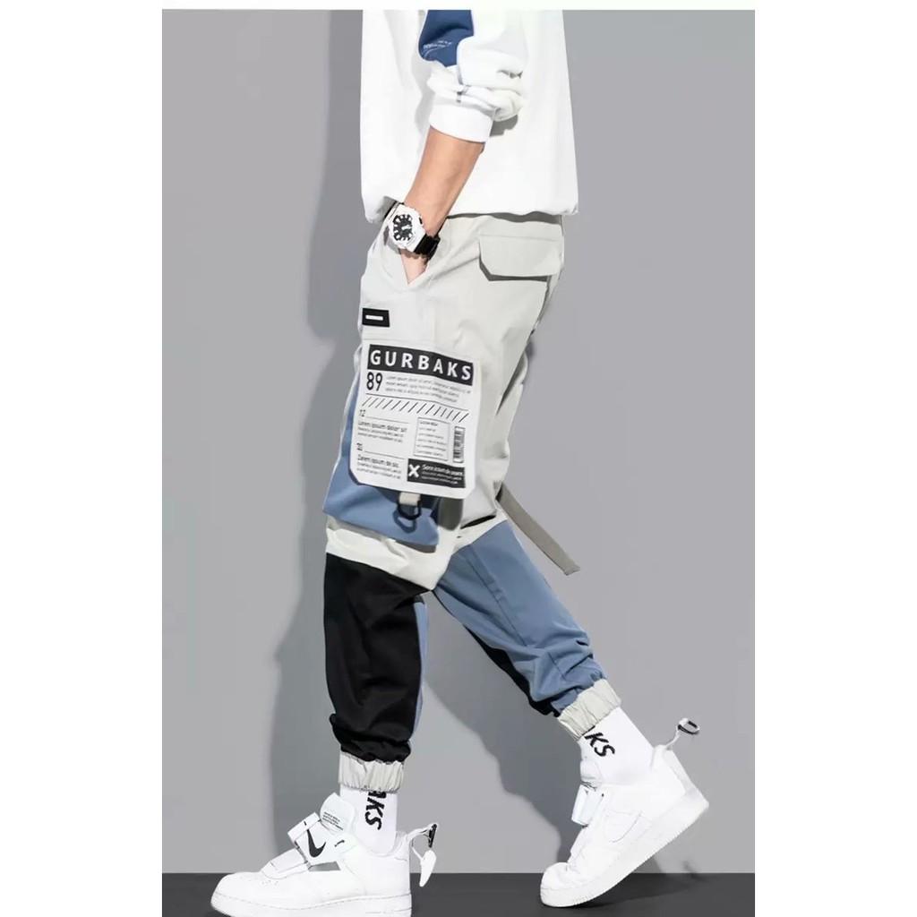 Quần jogger nam túi hộp K108 chất kaki mềm mịn, phong cách đường phố