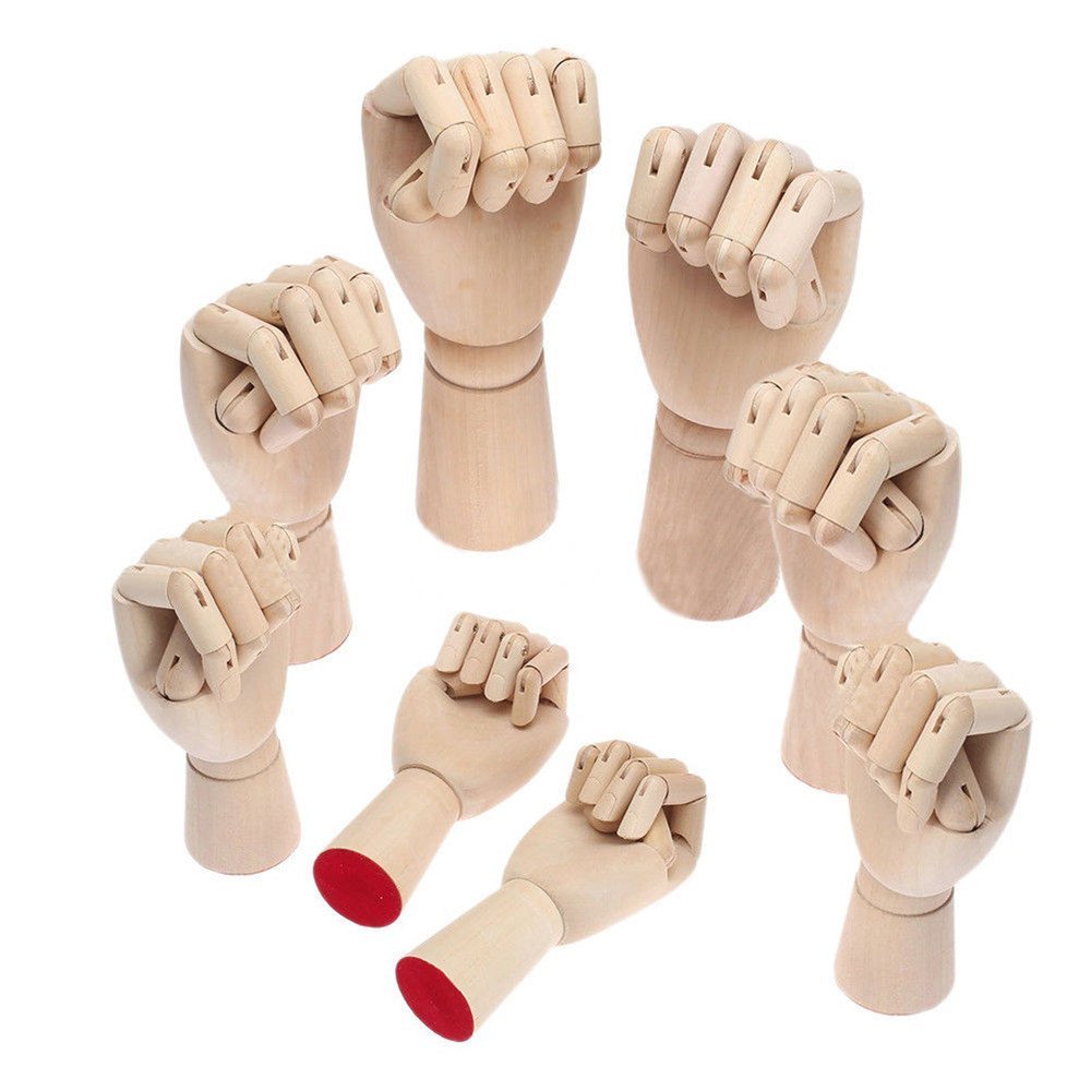 BÀN TAY GỖ VẼ KIẾN TRÚC MANNEQUIN WOODEN HAND - SIZE LỚN