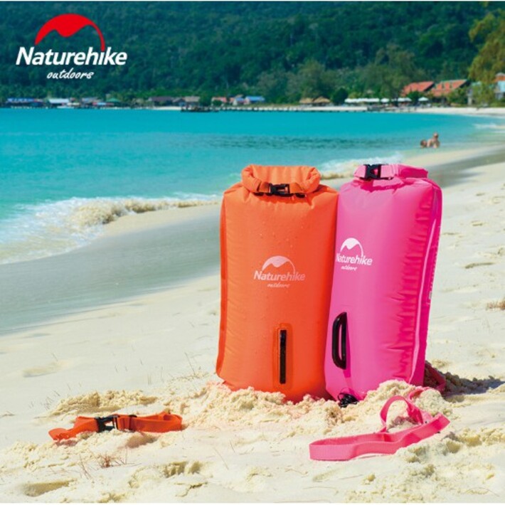 Phao bơi naturehike đồ cắm trại thể thao du lịch kiêm túi tắm chống nước phao hồ bơi campout A070