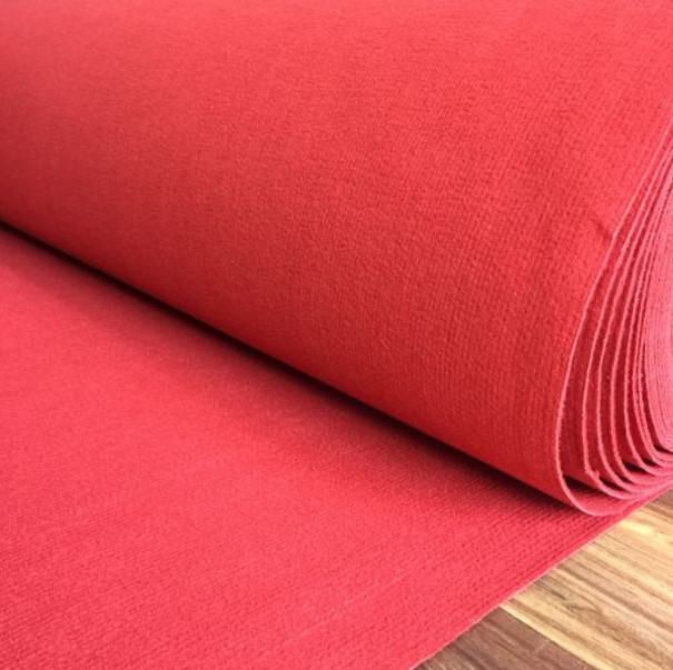 Thảm nỉ trải sàn màu đỏ tươi khổ 2m thảm lót sàn văn phòng showroom sự kiện an toàn cho da, sạch sẽ, dễ vệ sinh