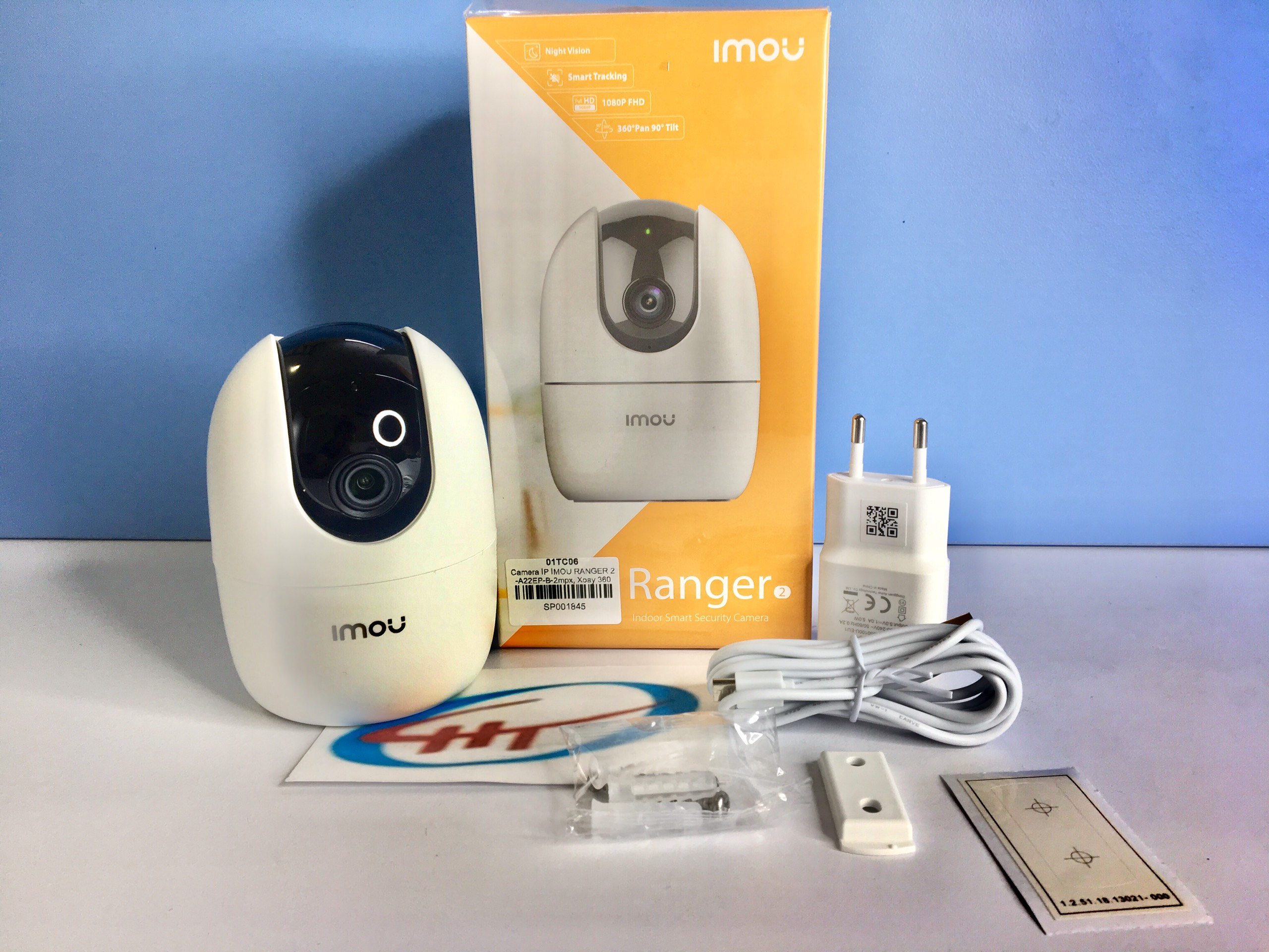 Hình ảnh Camera IP WIFI IMOU RANGER 2 IPC - A22EP Full HD 1080P ,KÈM THẺ NHỚ 128G - Hàng Chính Hãng